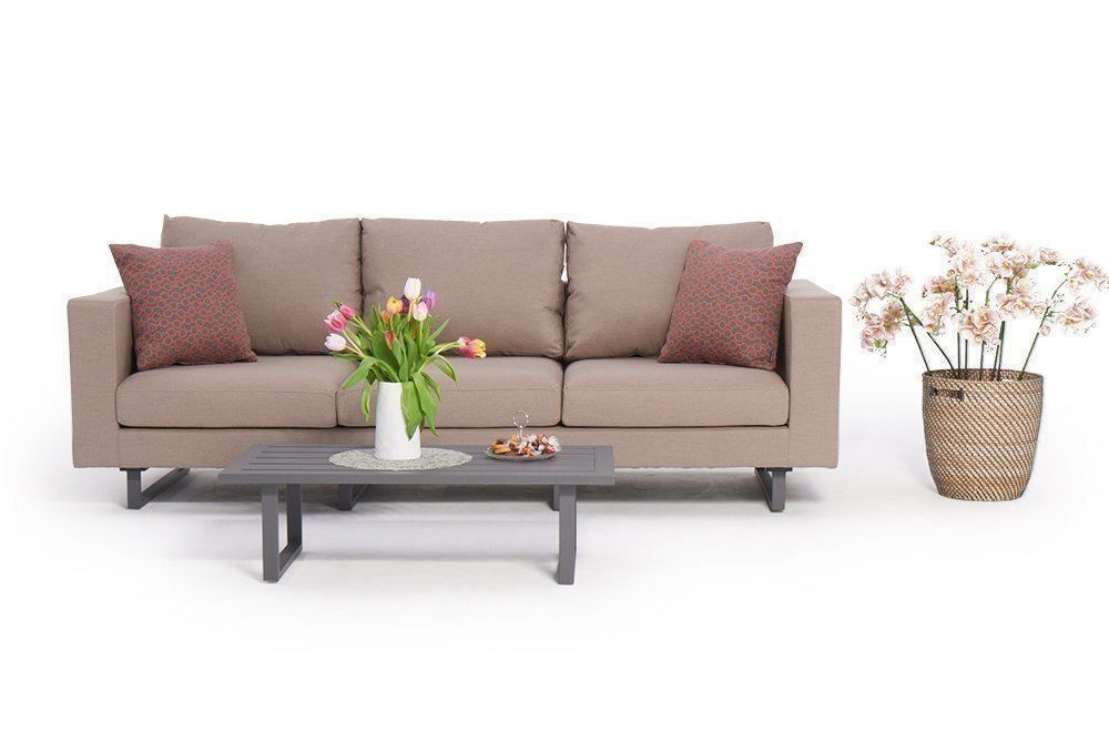 Viplounge Divani: Gartenmöbel - 3er Sofa wetterfest – Nuovo e nell'imballaggio originale da Uznach venduto da viplounge 2