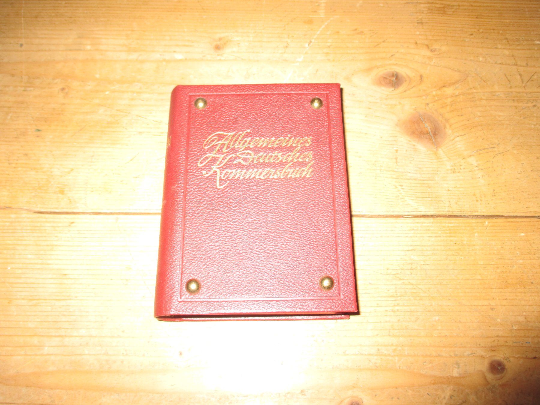 Libri: Allgemeines Deutsches Kommersbuch 1953 – Usato da Flims - Dorf venduto da Stagediver
