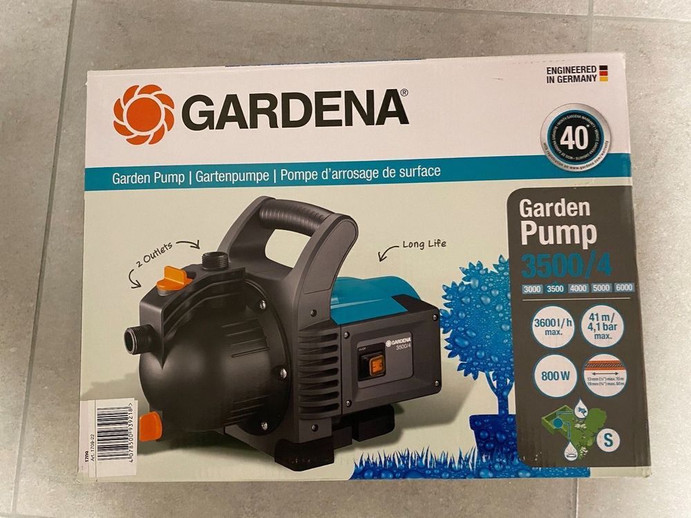 Gardena Pumpe 800W Kaufen auf Ricardo