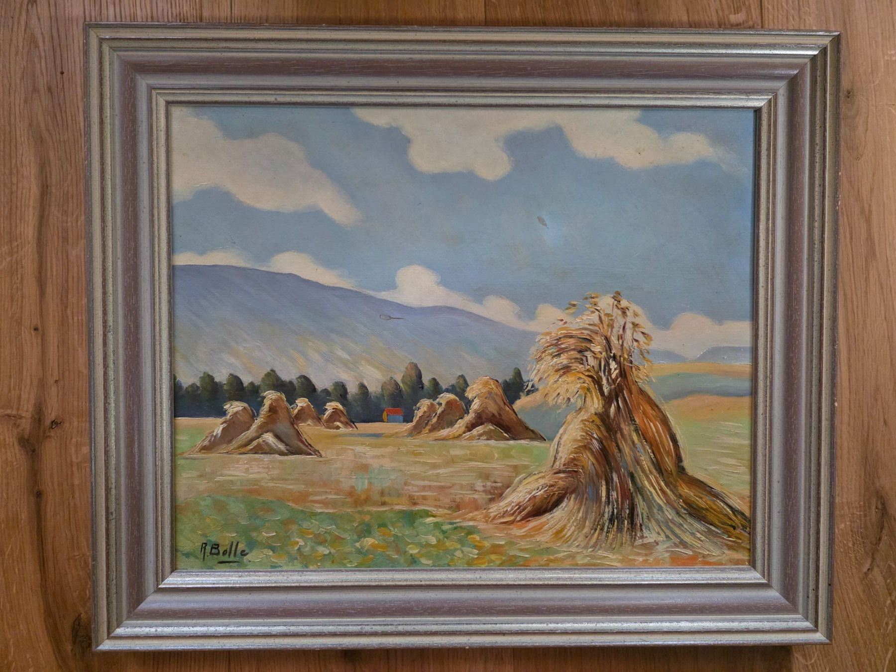 Gemälde: Gemälde Bild - signiert R. Bolle 1946 – Gebraucht aus Walterswil BE von Lonitti 1