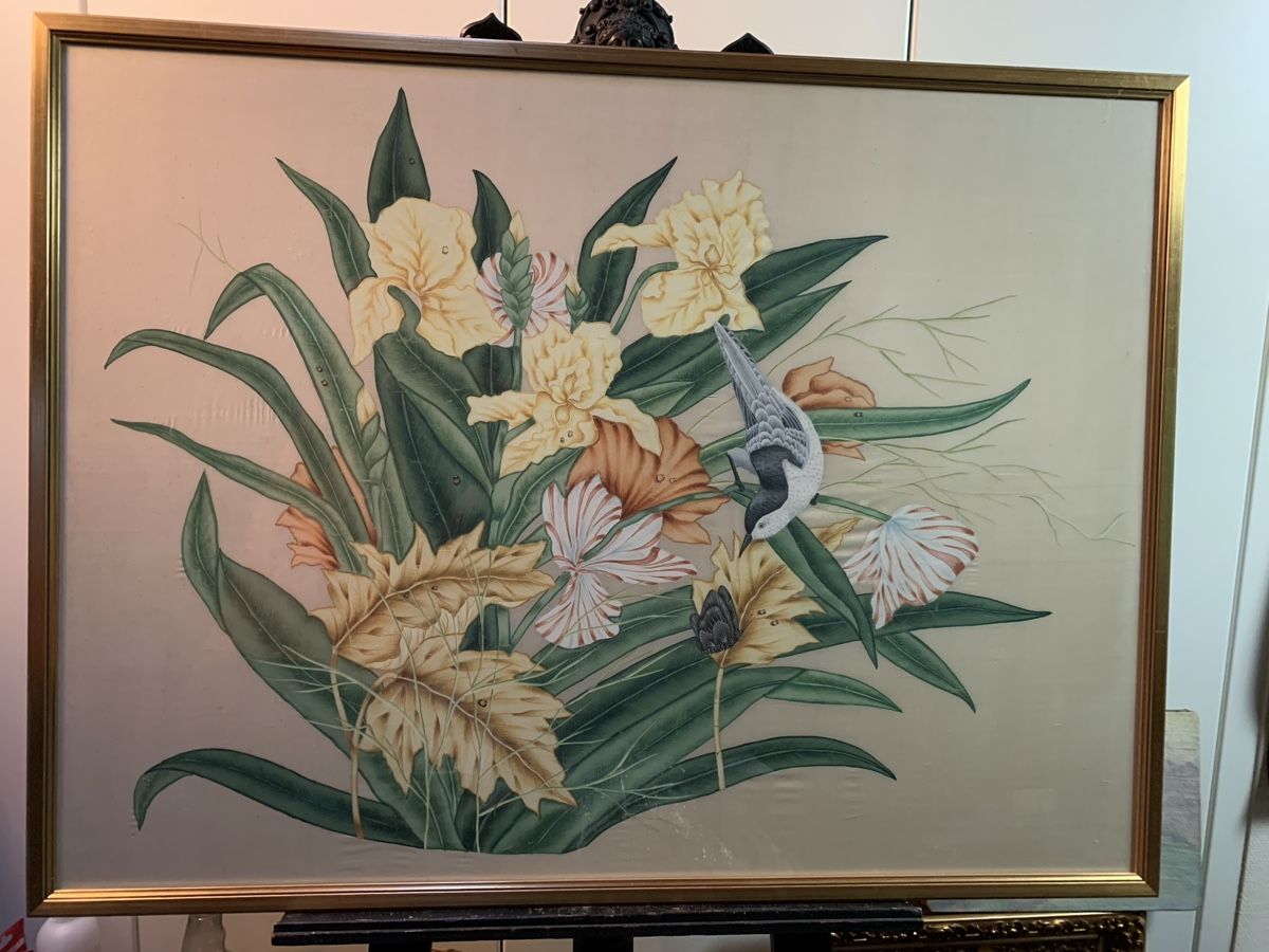 Tableaux: Tropisches Gemälde – D'occasion à Wolfhalden par SecondAntique