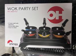 Neues Wok-Partyset für 6 Personen