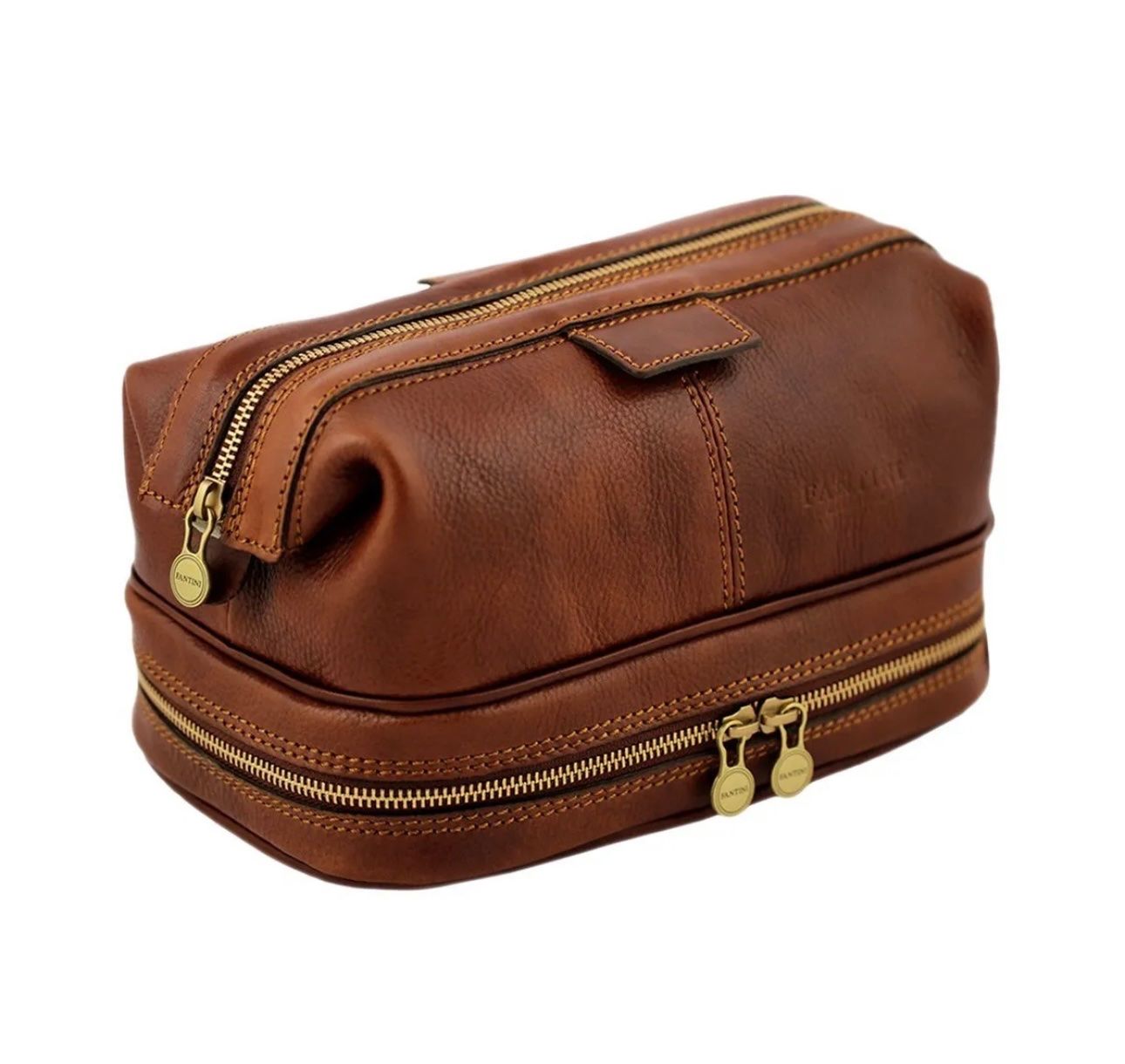 Custodie per cosmetici: Kulturtasche Leder Ermes – Nuovo e nell'imballaggio originale da Wittenbach venduto da bes_k8vr 1