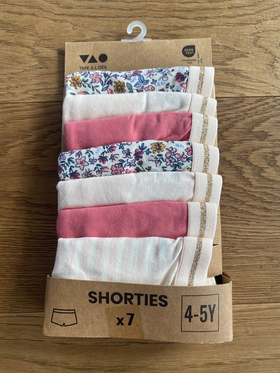 Sous-vêtements: Mädchen Unterwäsche 7er Pack Grösse 4-5Y neu – Neuf avec emballage d'origine à Neerach par Sixtine
