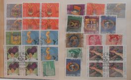 Briefmarken Sammlung Pro Patria 1986, 1982Vierblöcke