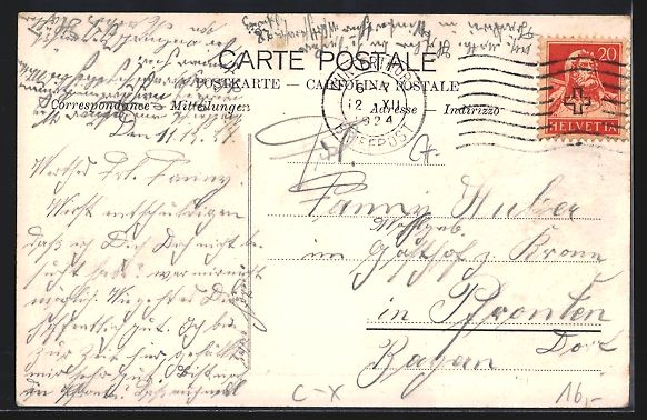 Cartoline postali: Winterthur, Partie in der Museumstrasse – Usato da Berlin venduto da bartko-reher 1