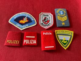 Vintage Polizei Abzeichen