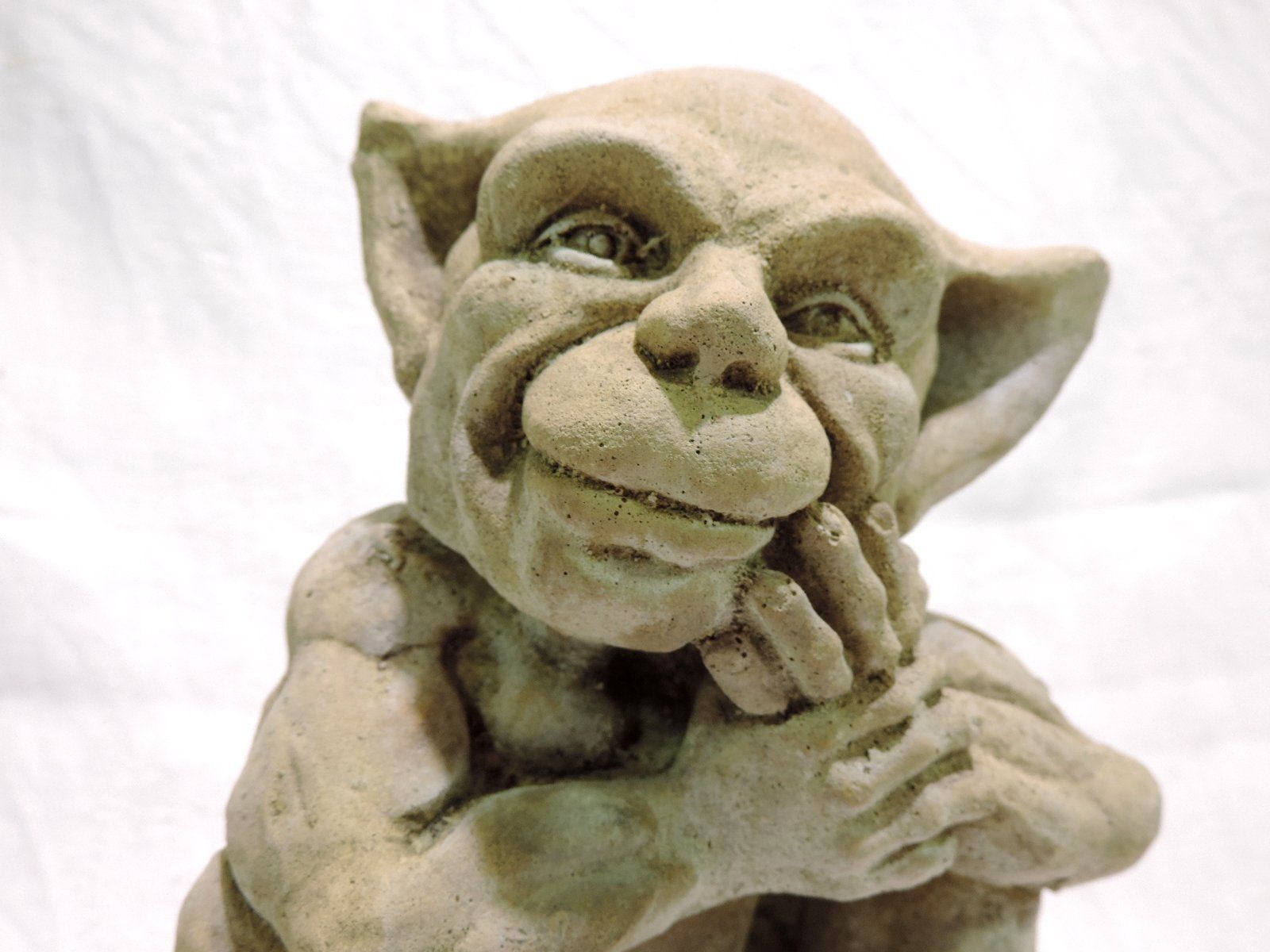 Figuren: Gartenfigur Goblin, Stein Zwerg – Gebraucht aus Duggingen von doogbua 4