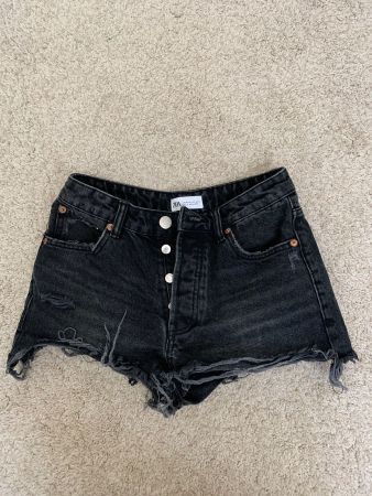 Pantaloncini shorts neri Zara