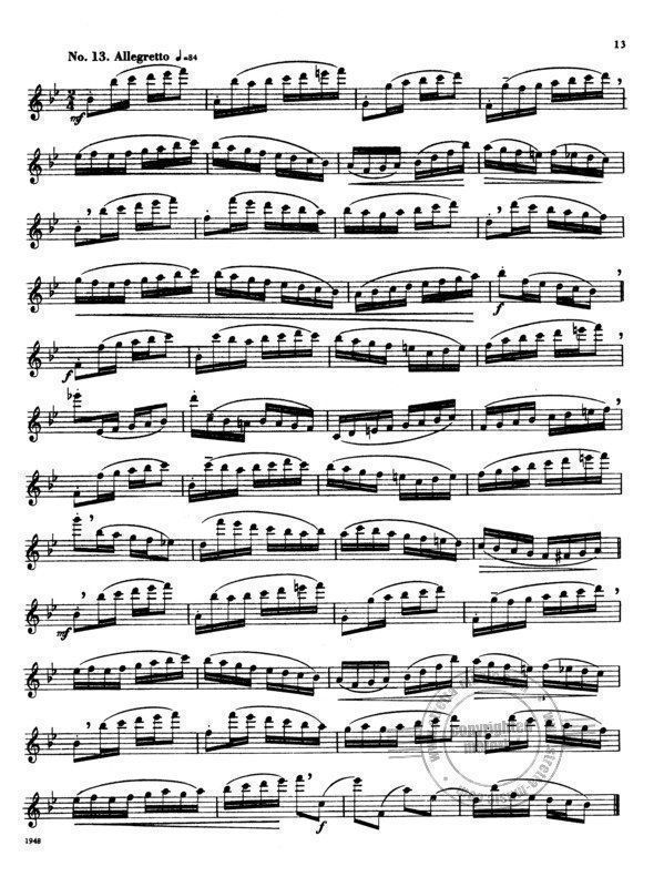 Strumenti musicali: Andersen - 18 Studies für Flöte Opus 41 – Nuovo (secondo la descrizione) da Moosseedorf venduto da Feinbein 2