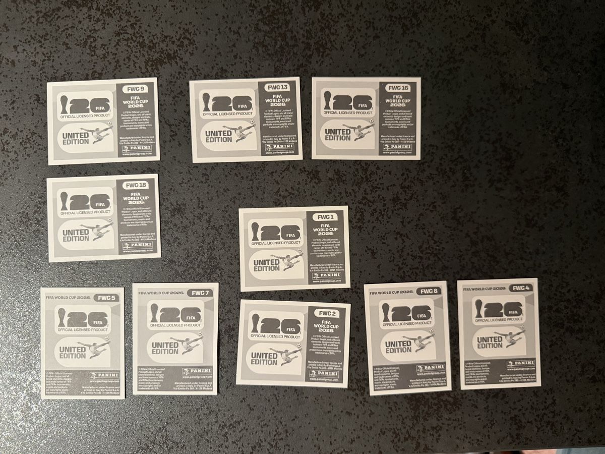 Panini Carte collezionabili: Panini WM 2026 FWC Sticker – Nuovo (secondo la descrizione) da Hindelbank venduto da _fabiian_ 1