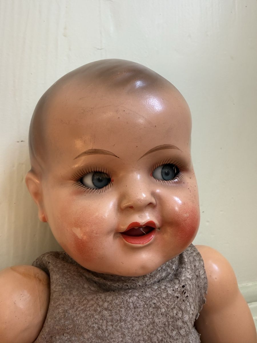 Bambole: Antike Charakter-Babypuppe – Usato da Hütten venduto da CaFeLe 1