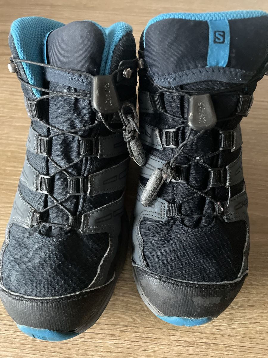Salomon Scarpe per ragazzi: Salomon Jungen Wanderschuh 33 – Usato da Wädenswil venduto da dorodi 1