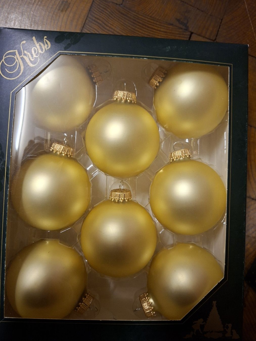 Alle Dekorationen: goldene Baumkugeln weihnachten – Neu (gemäss Beschreibung) aus Brienz BE von Zwiback20