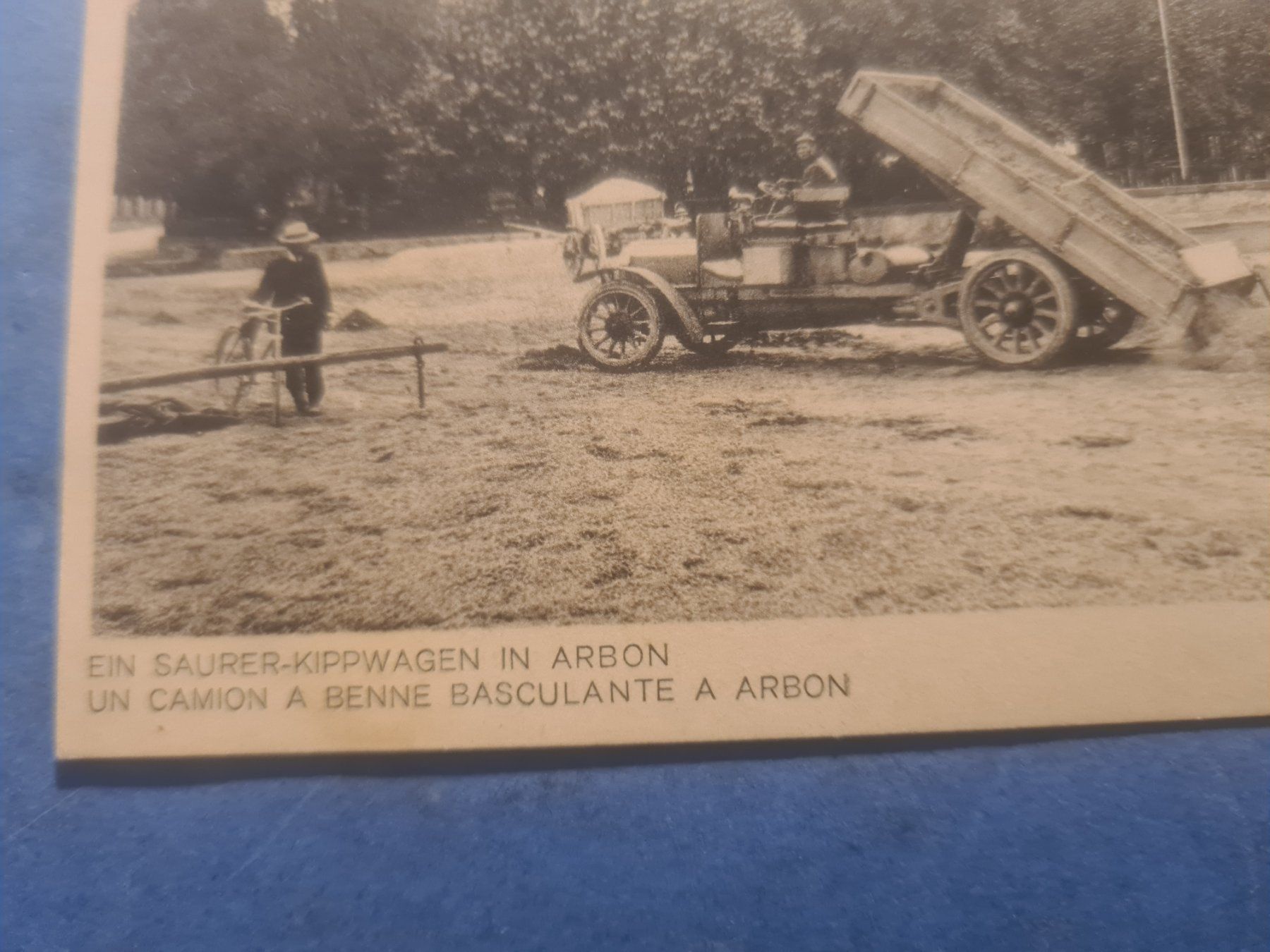 Cartoline postali: SAURER  CARTE  POSTALE  VINTAGE  OLDTIMER  COLLECTION – Usato da Bellevue venduto da BURGOLMANIA 1