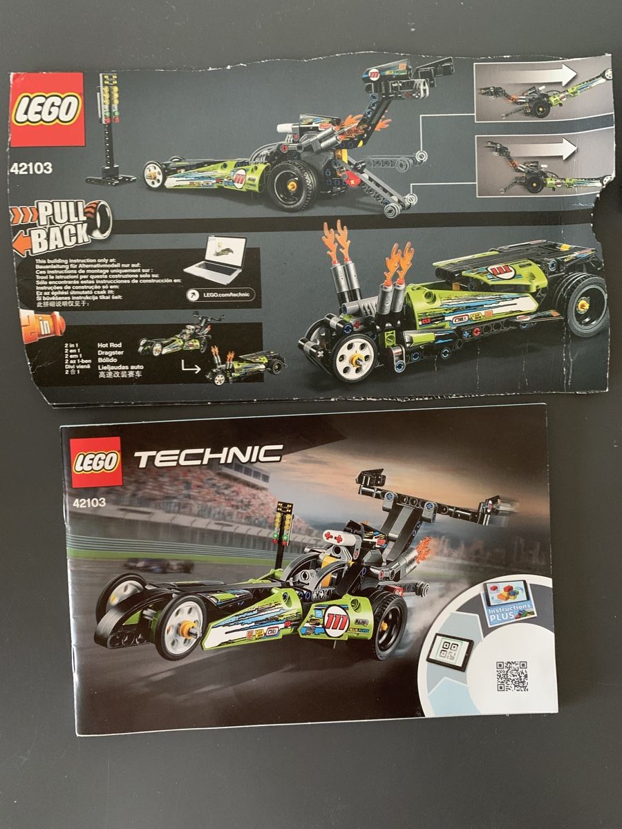 Lego Baukästen: Lego Technic 42103 Dragster/Hot Rod – Gebraucht aus Bubikon von nba01 2