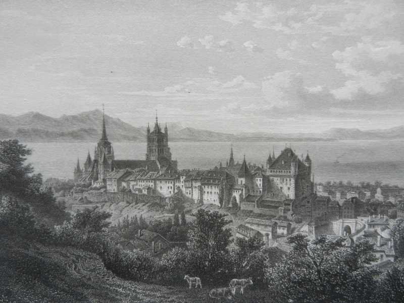 Stiche: Lausanne Stahlstich – Gebraucht aus Risch von Rischli15 1