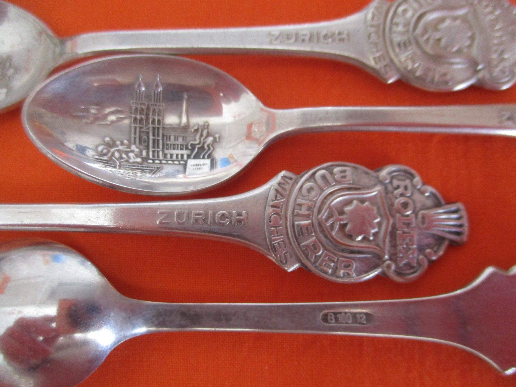 Cucchiai: 4 x Löffel, Rolex Bucherer Zürich – Usato da Birsfelden venduto da alles-muss-raus 1