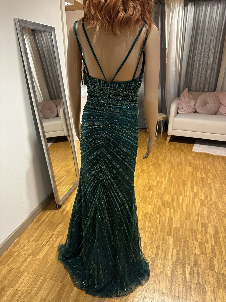 Vestiti: Evening Gown sequined green size s new – Nuovo (secondo la descrizione) da Appenzell venduto da mir_rqn6 6