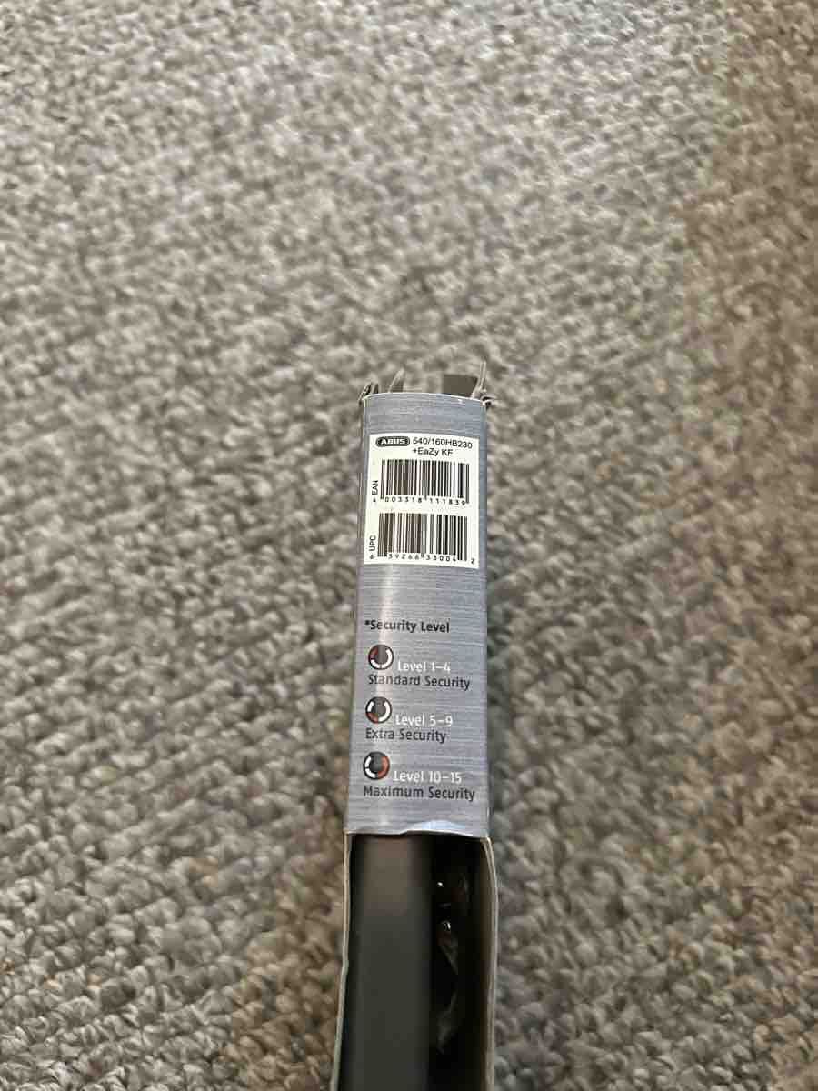 Abus Schlösser: ABUS Granit XPlus 540 Bügelschloss Security Level 15 – Neu (gemäss Beschreibung) aus Luzern von w.welihodska 1