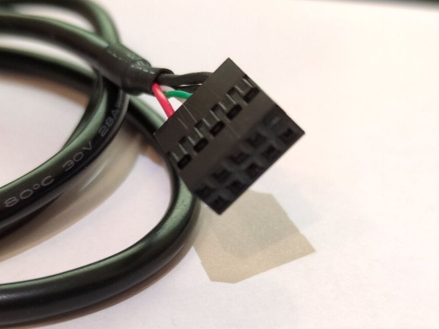 Unità & Adattatore: Adapterkabel 10-polige IDC-Buchse auf Mini-USB – Usato da Biasca venduto da TheSeo 1