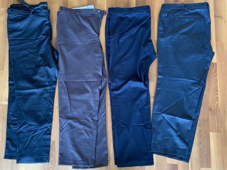Business-Hosen 4 Stück, grosse Herrengrössen
