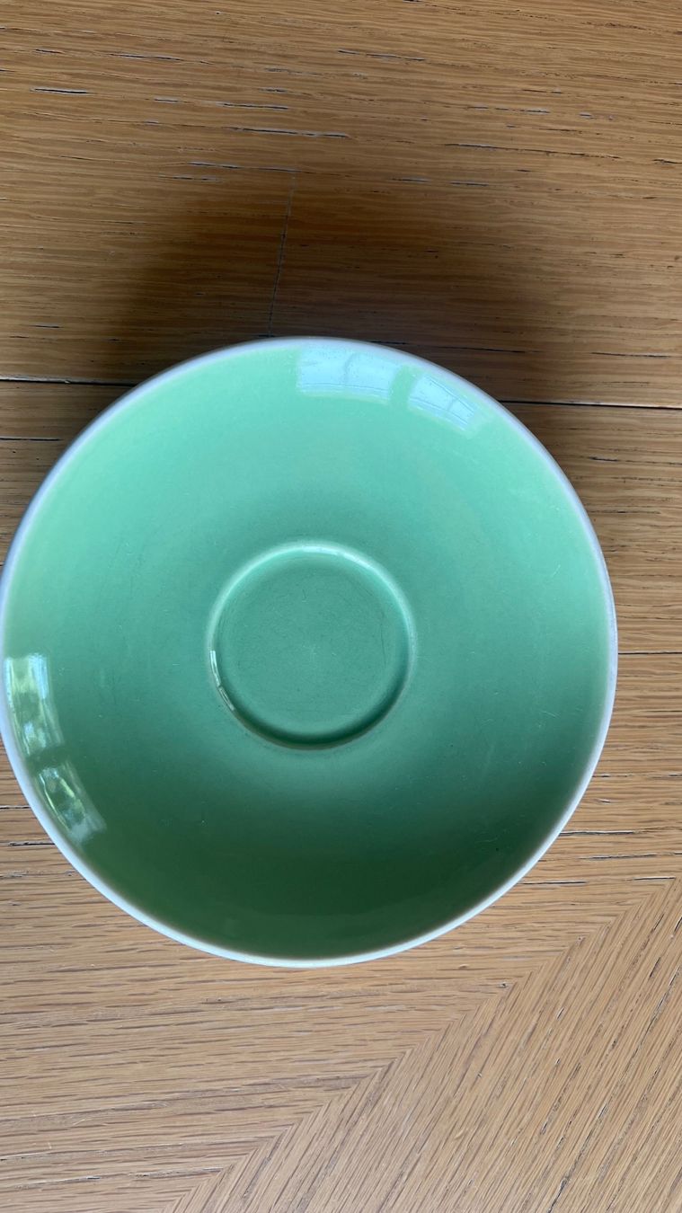 Rössler Assiettes: Rössler Untertasse, hellgrün – D'occasion à Schübelbach par Dolly990_2