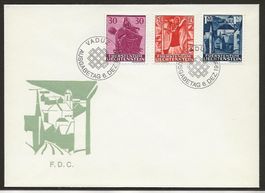 LIECHTENSTEIN 1962 FDC  Weihnachten