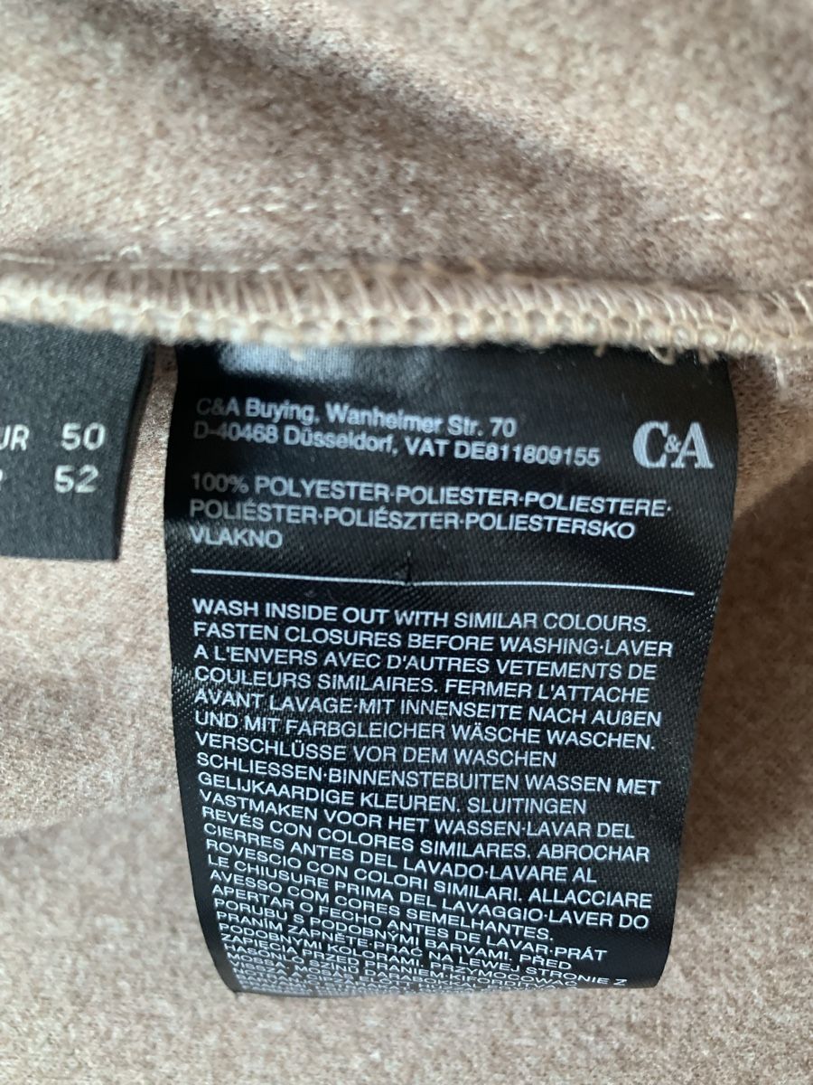C&A Giacche: C&A Übergangs Jacke mit Gürtel, Gr. 50 – Usato da Ellikon an der Thur venduto da Bali1999 9