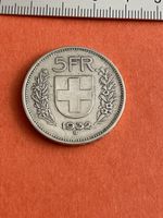 Alter und sehr schöner Silber .-5 Liber vom Jahr 1932. Top 