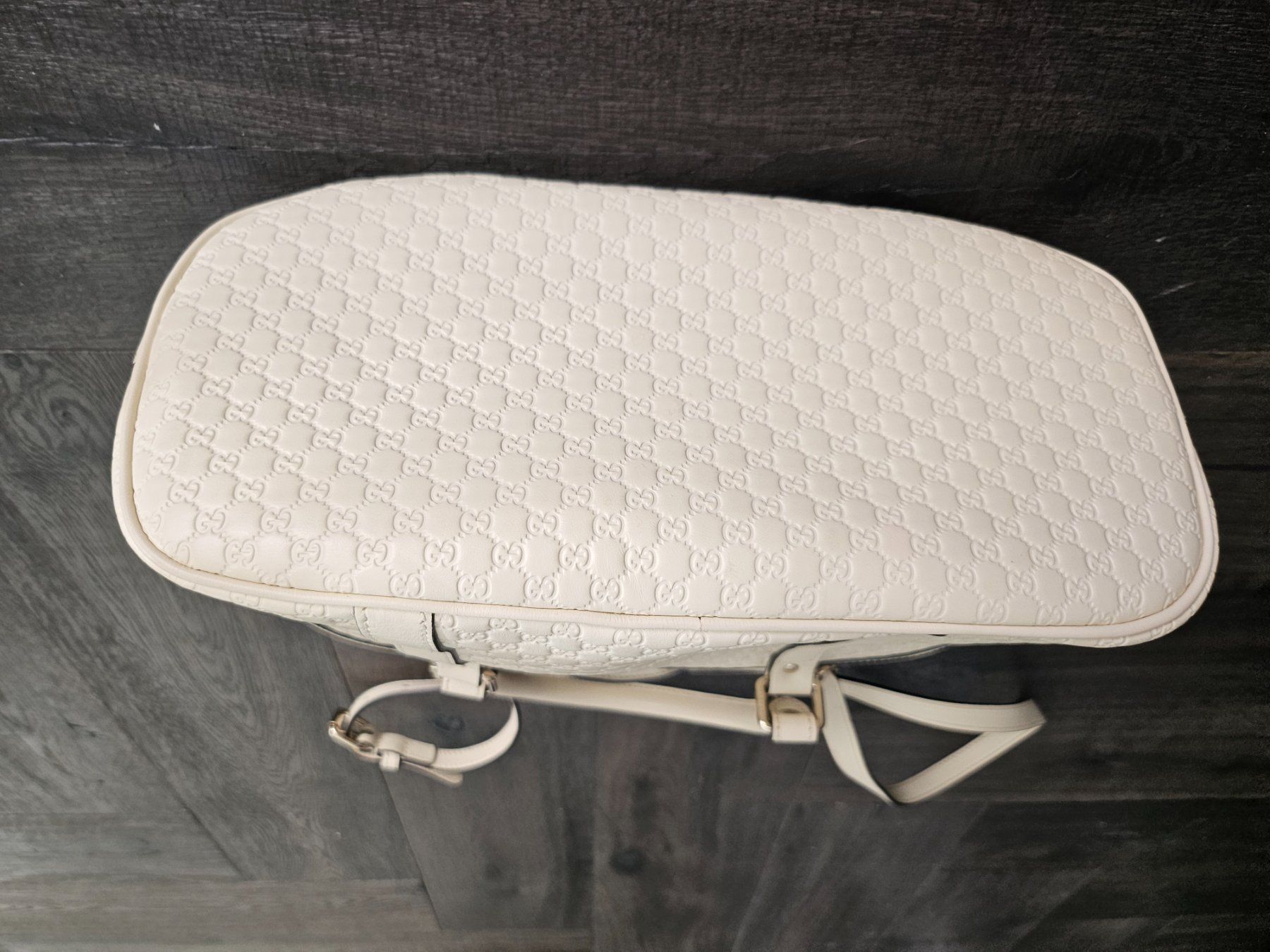 Gucci Taschen für Damen: Original GUCCI Microguccissima Medium Dome Bag – Off-White – – Gebraucht aus Oberägeri von Claudine73 3
