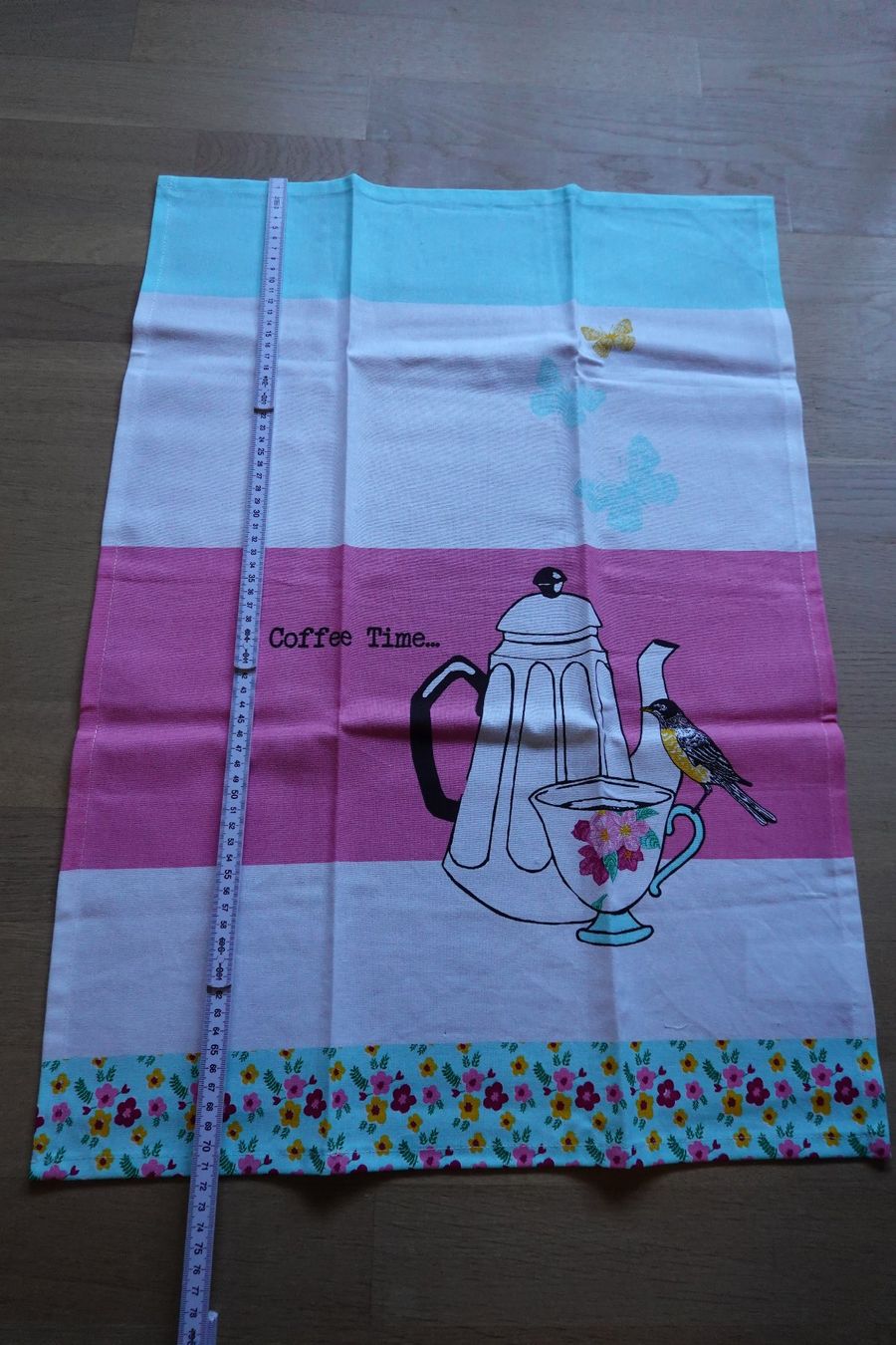 Küchentücher: Neu Handtuch Geschirrtuch Coffe Time 71 x 50 cm – Neu (gemäss Beschreibung) aus Jona von simongarden 2