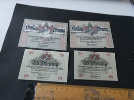 Dt. Reich, Wunsiedel - Notgeld (mit Mängel)