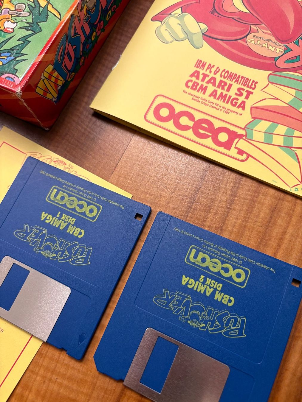 Giochi: Amiga Spiel: Push Over (Big Box) – Usato da Niederhasli venduto da Manuf0 3