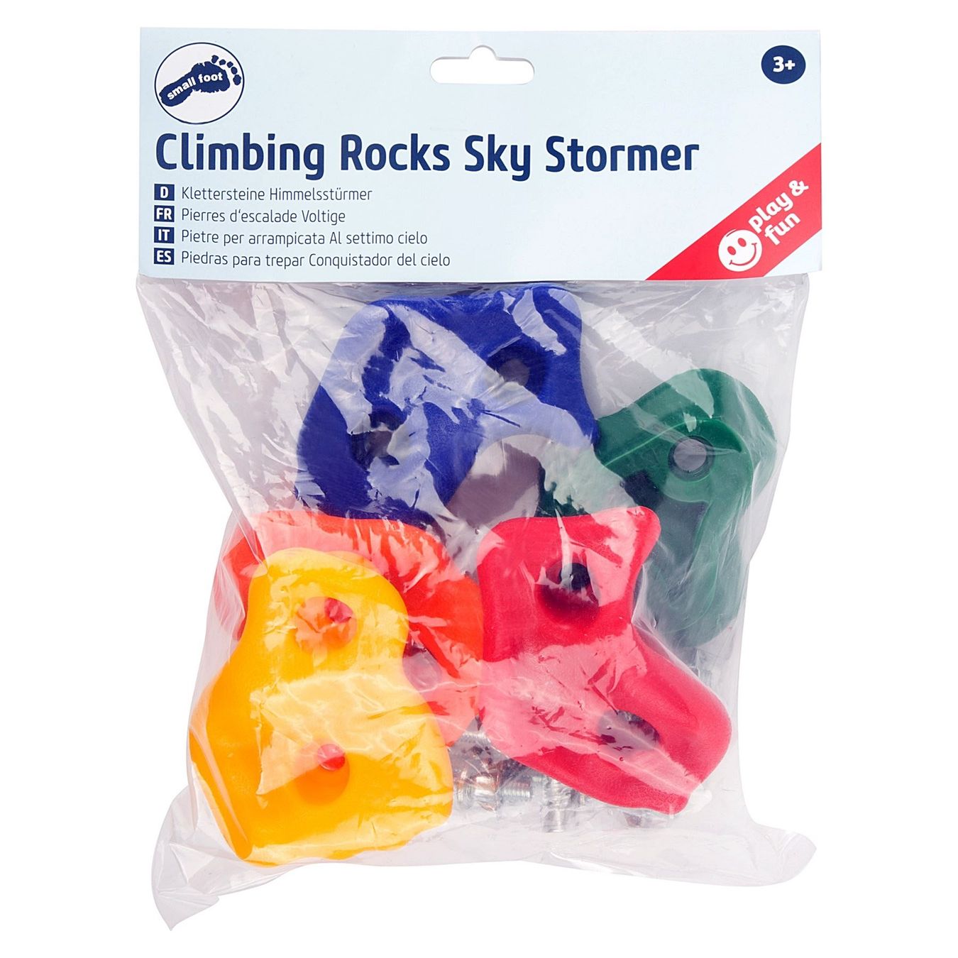 Pareti & prese d'arrampicata: Klettergriff - 5 Stk. Klettersteine – Nuovo e nell'imballaggio originale da Wettingen venduto da Swala