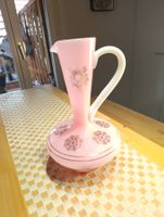 Vintage Opalin Kristallglas Weinkrug 60er Top