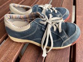 Simple Halbschuhe blau