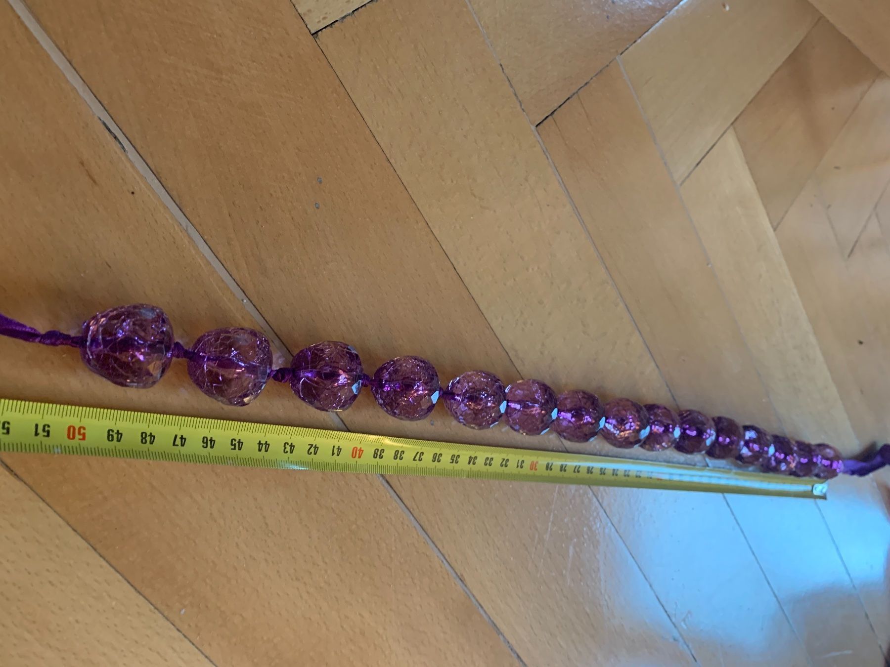 Catenine: Collier fantaisie violet – Usato da Küssnacht am Rigi venduto da FFKA 3