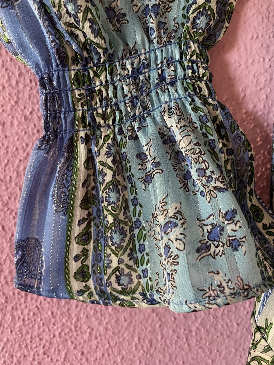 Zara Camicette: ZARA Bluse mit Blumenmuster und Rüschen Grösse S – Nuovo (secondo la descrizione) da Neuenhof venduto da Ronca 1