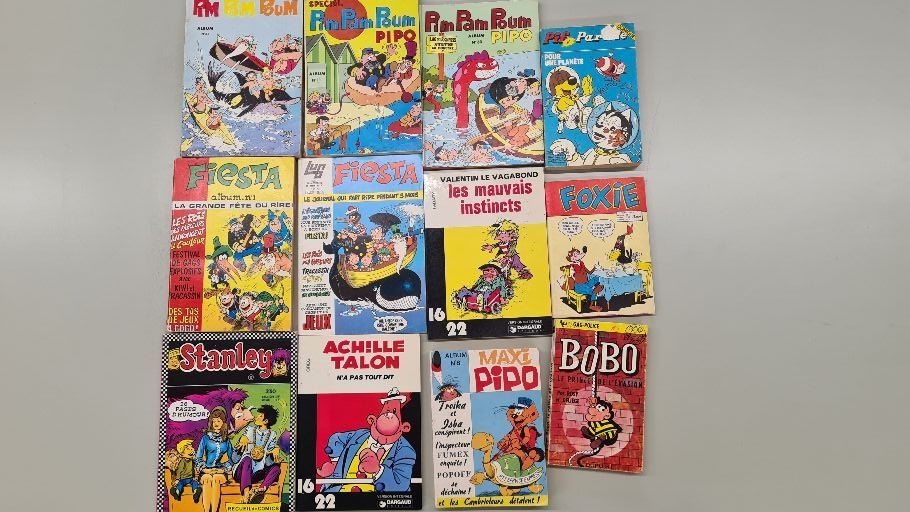 Comics: 12 bd retro jeunesse – Gebraucht aus Châtonnaye von Jaydee6