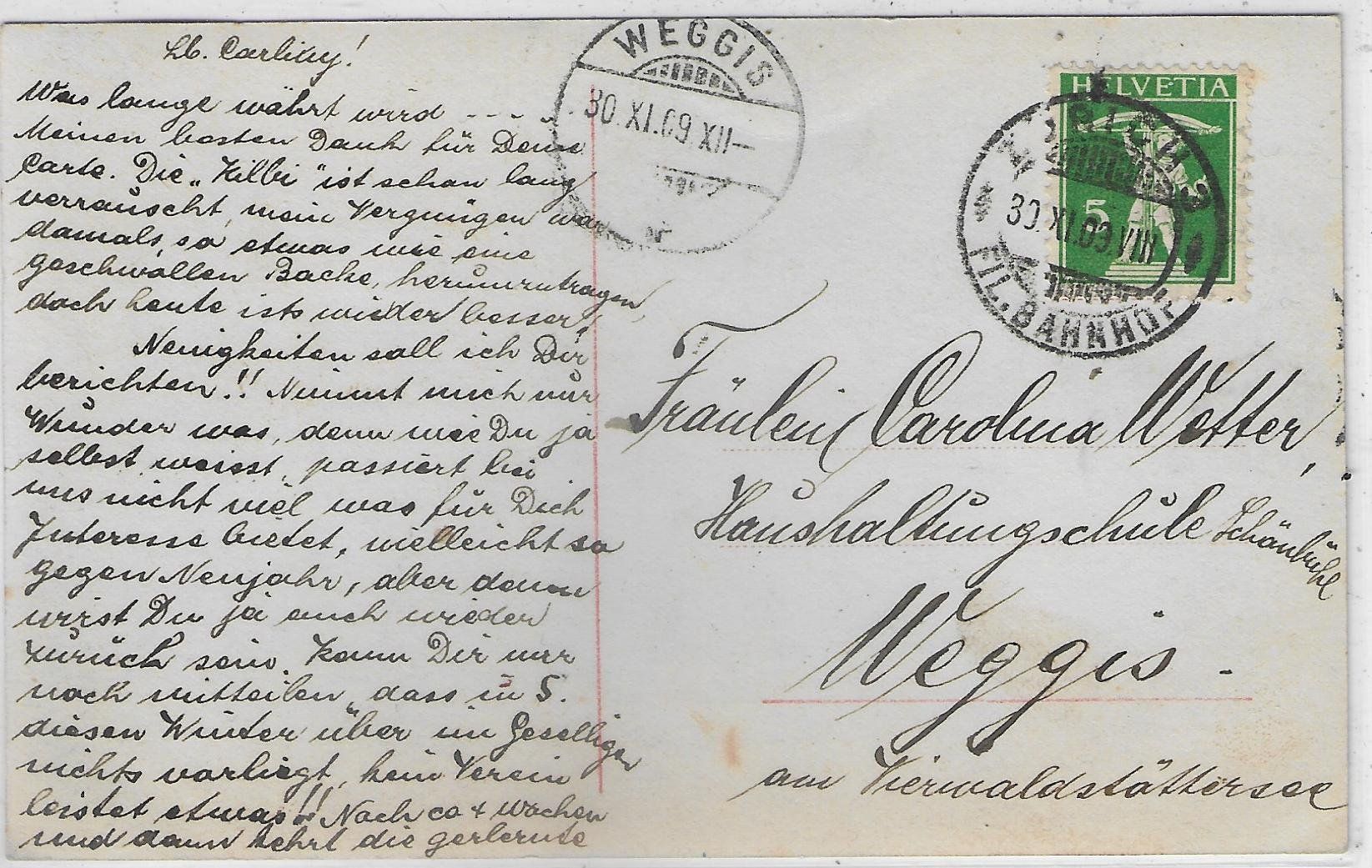 Cartoline postali: Modische junge Dame mit Hut – Usato da Ettingen venduto da Kartenplanet 1