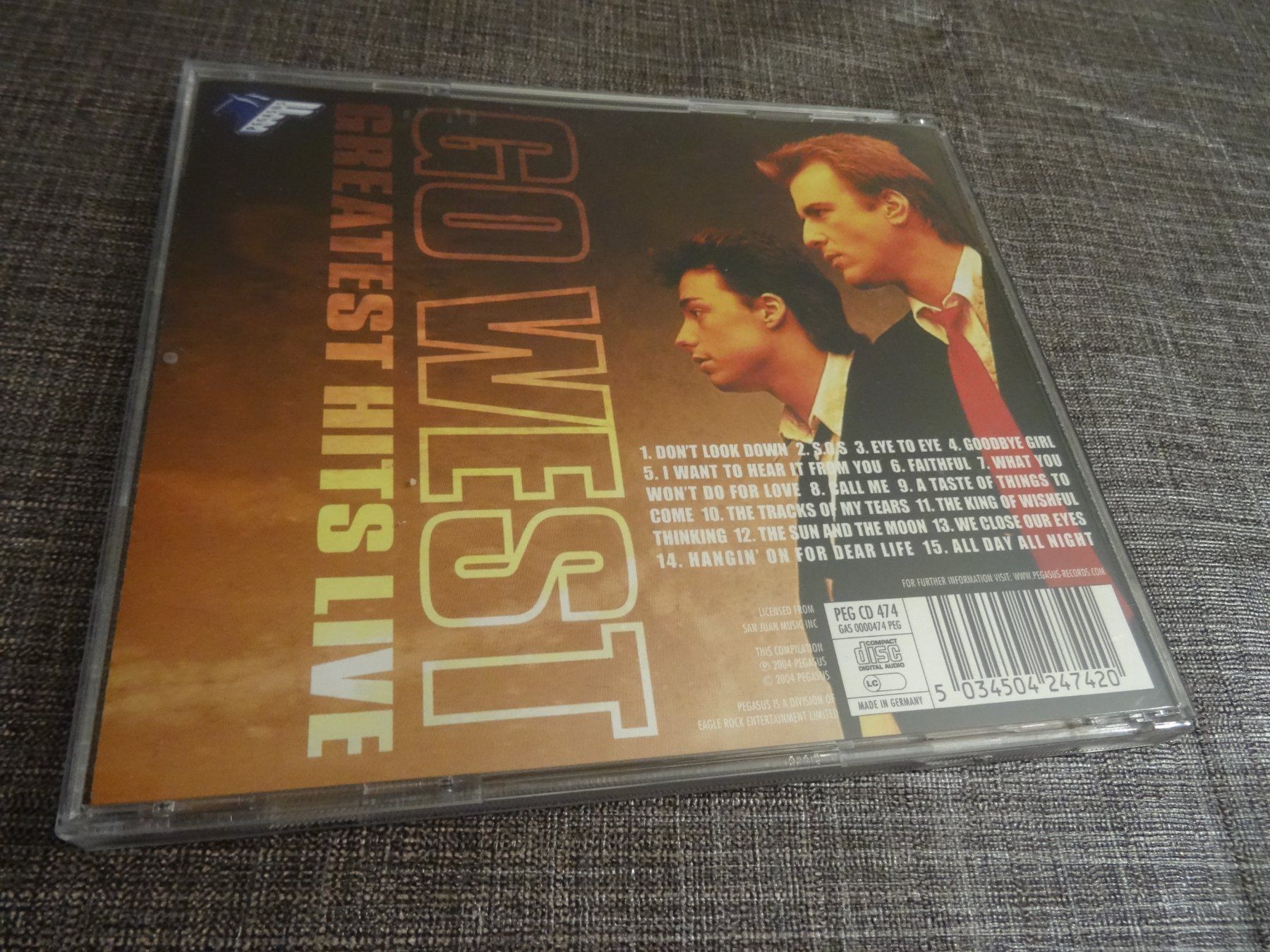 CD: GO WEST GREATEST HITS LIVE CD – Usato da Olten venduto da Disc-Ausverkauf 1