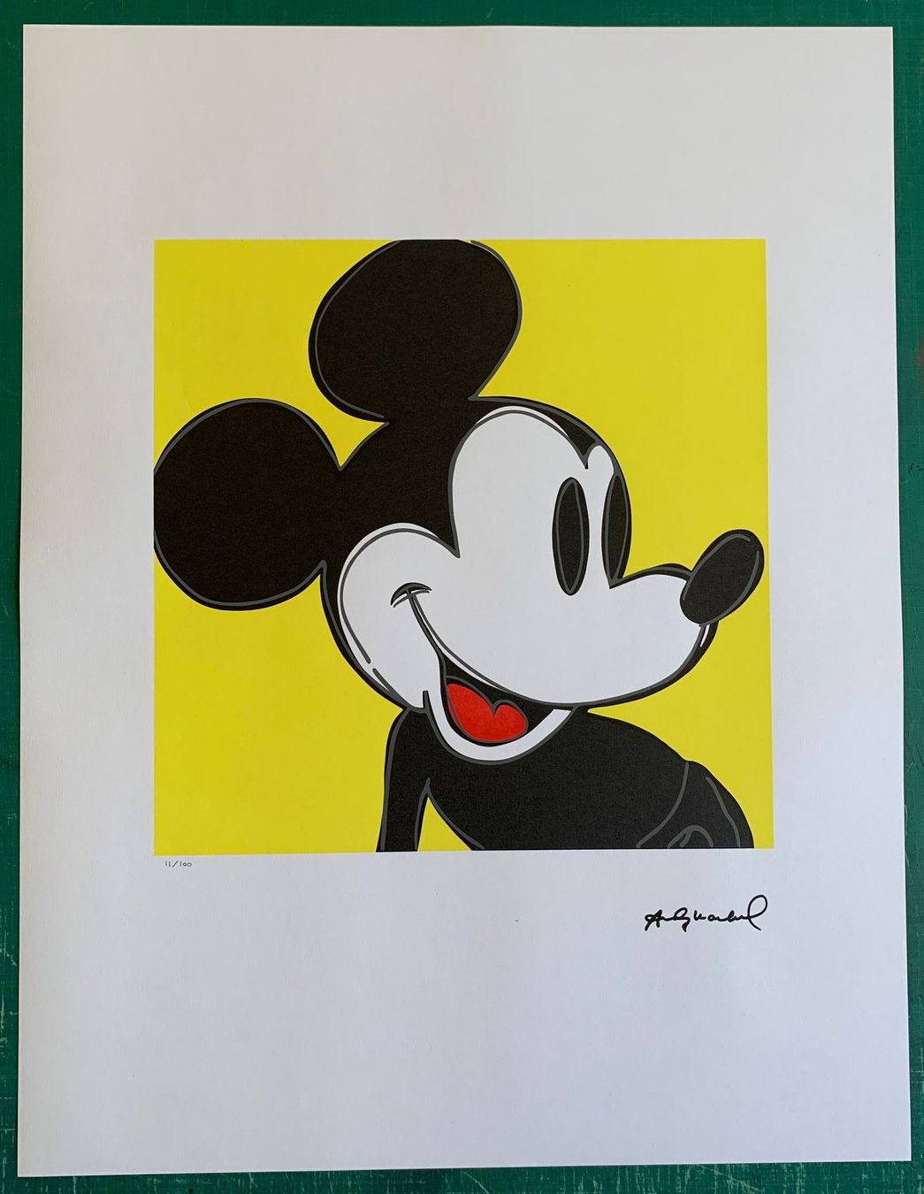 Foto & Immagini: Andy Warhol - Mickey Mouse 11/100 – Nuovo e nell'imballaggio originale da Adligenswil venduto da O_D_E_O_N 1