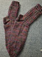 gestrickte Ski-socken