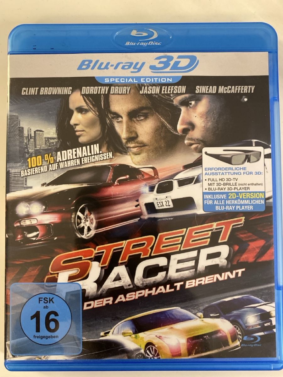 Tutti i DVDs: Street Racer - Der Asphalt brennt – Usato da Gasel venduto da Ntomate