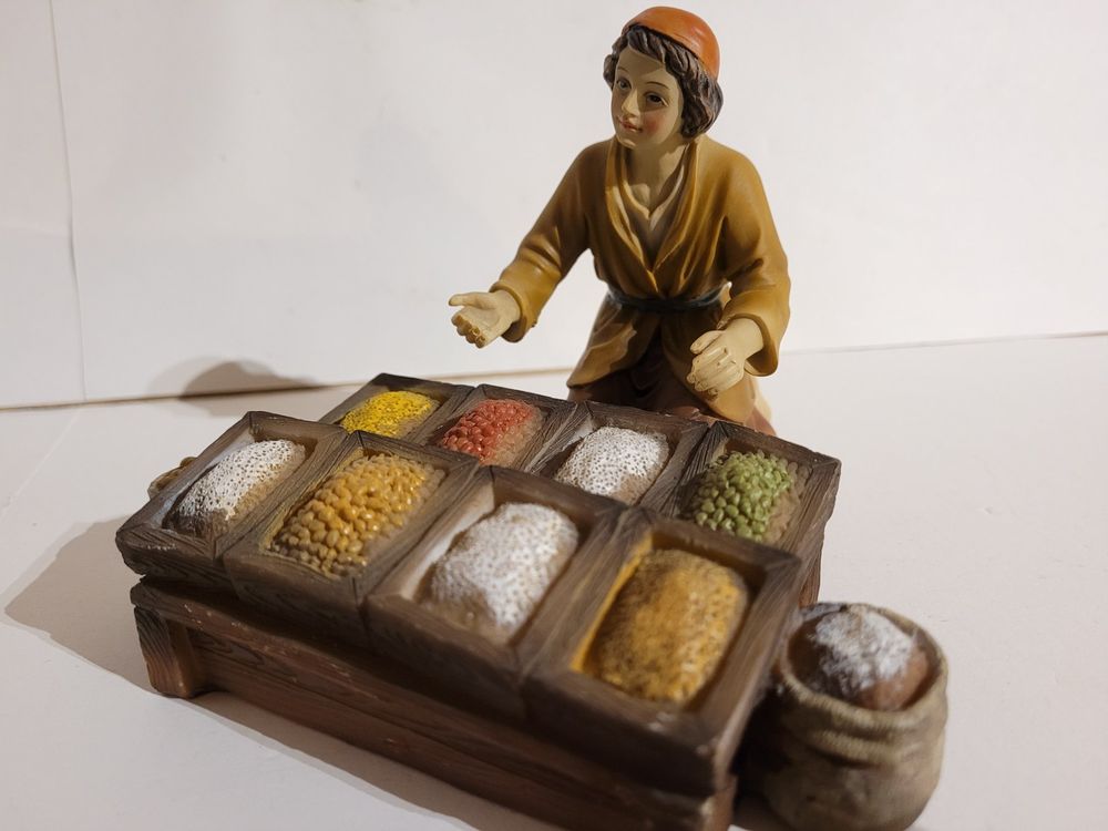 Santon de Noël avec épices (10 cm à genoux) Kaufen auf Ricardo