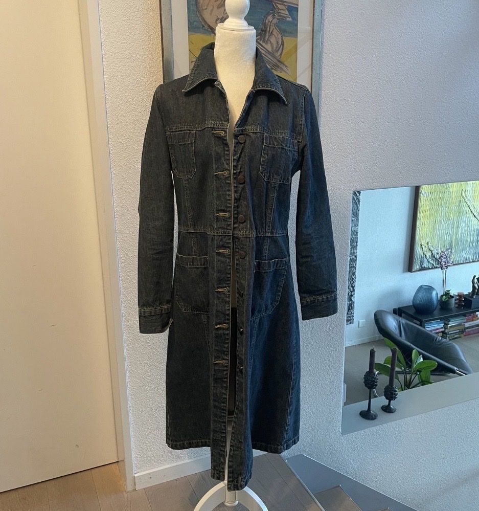 Cappotti: Vintage Jeans Mantel – Usato da Zürich venduto da laribuechel