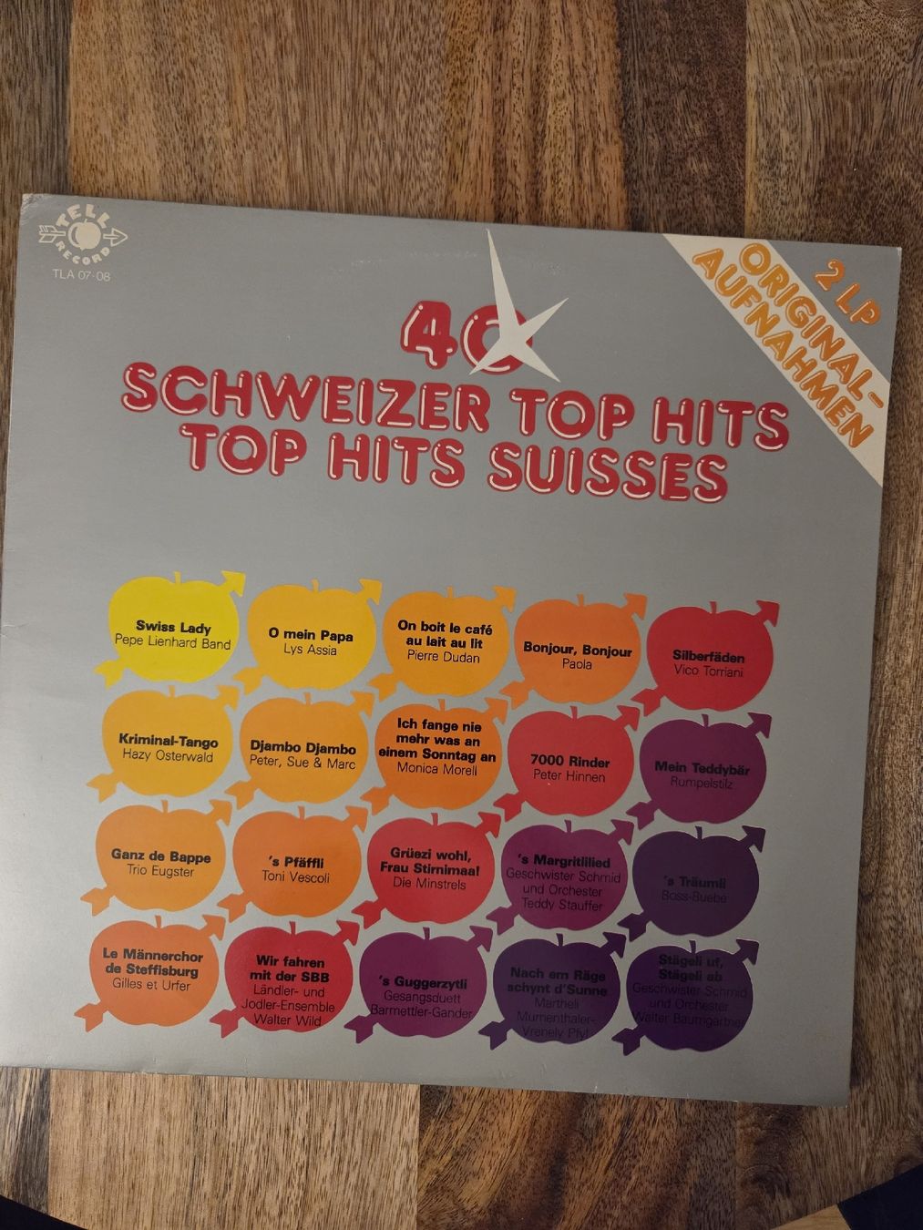 Dischi in vinile: 40 Schweizer Top Hits, 2LP – Usato da Jegenstorf venduto da AloeVera19