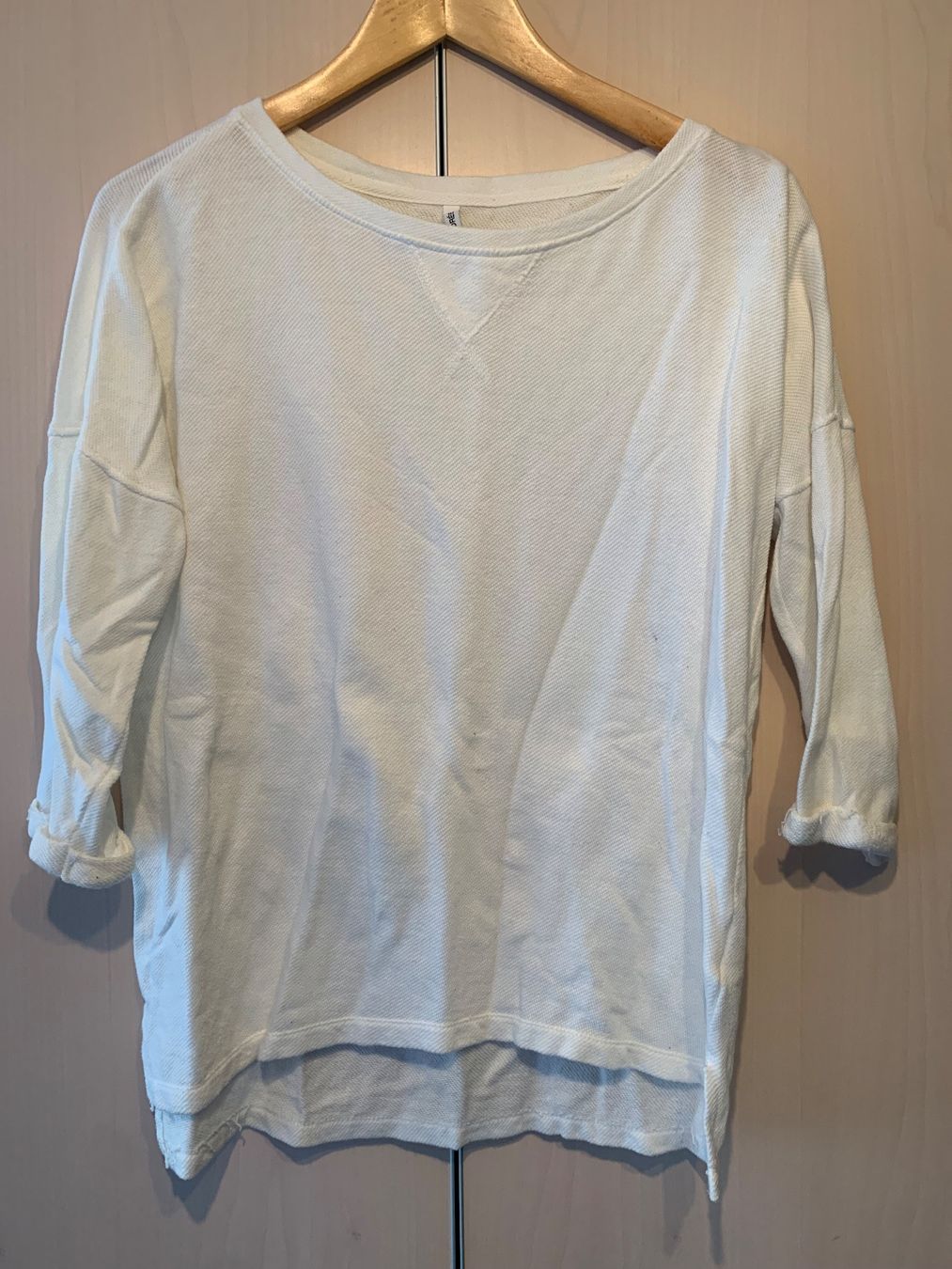 Pulls & Sweat-shirts: Chicoree Sommer-Pulli, creme-weiss, Gr. S – D'occasion à Rosshäusern par MiJoDoOl