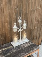 Nostalgie Windlicht Laterne für Garten